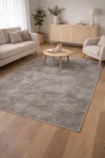 Geometrischer Teppich Beige/Grau – Agat Kollektion 6620 – Kurzflor | Diana’s Home – Bild 9