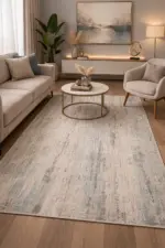 Abstrakter Teppich Beige/Grau – Agat Kollektion 6610 – Kurzflor – Bild 12