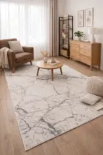 Labra Kollektion Marmor Teppiche | 805 cream grau