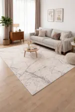 Labra Kollektion Marmor Teppiche | 805 cream grau – Bild 11