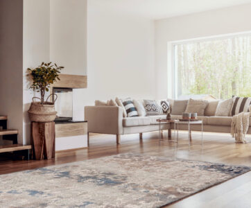 Moderner Wohnzimmer Teppich Beige