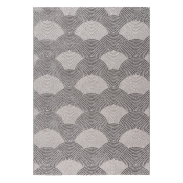 Geometrischer Teppich Obsidia 6000 – modern & weich