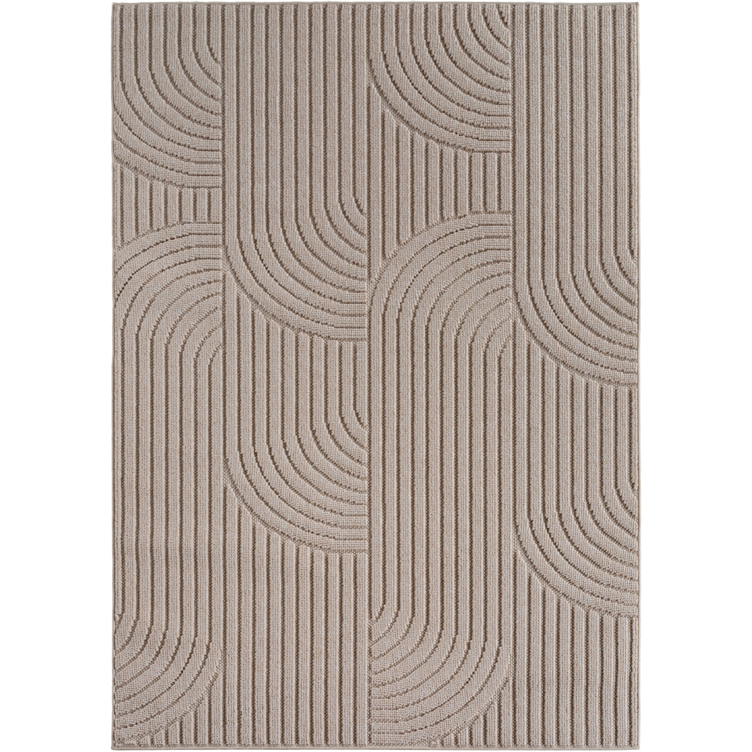 2201-Beige-1-Front HELIX Teppich Beige 2201 – Bild 1