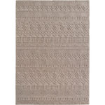 Beiger Wohnteppich „Helix“ – Moderner Kurzflor, Warm & Gemütlich | Diana’s Home