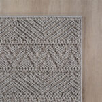 Teppich Silver 2202 – Moderner Kurzflor Teppich in Silber – Bild 6