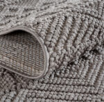 Teppich Silver 2202 – Moderner Kurzflor Teppich in Silber – Bild 5