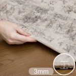 Inka 1143 Teppich Beige – Waschbarer Vintage Kurzflor – Bild 7