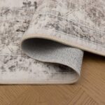 Inka 1143 Teppich Beige – Waschbarer Vintage Kurzflor – Bild 8
