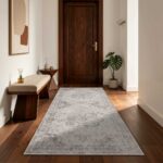 Inka 1143 Teppich Beige – Waschbarer Vintage Kurzflor – Bild 3