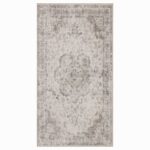 Inka 1143 Teppich Beige – Waschbarer Vintage Kurzflor – Bild 4