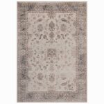 Inka 1144 Teppich Beige – Waschbarer Vintage Kurzflor