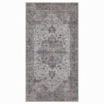 Inka 1141 Teppich Beige – Waschbarer Vintage Kurzflor – Bild 4