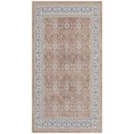 Inka 1145 Teppich Terrakotta – Waschbarer Vintage Kurzflor – Bild 4