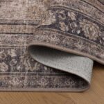 Inka 1147 Teppich Braun – Waschbarer Vintage Kurzflor – Bild 8