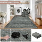 Inka 1148 Teppich Grun – Waschbarer Vintage Kurzflor – Bild 6