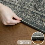 Inka 1148 Teppich Grun – Waschbarer Vintage Kurzflor – Bild 7