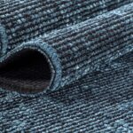 Space Teppich Grau – Waschbarer Baumwoll-Chenille Kurzflor – Bild 9