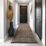 Space Teppich Grau – Waschbarer Baumwoll-Chenille Kurzflor – Bild 12