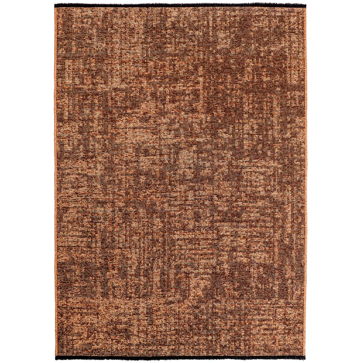 1900-Copper-1-Front Space Teppich Kupfer – Waschbarer Baumwoll-Chenille Kurzflor – Bild 1