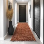 Space Teppich Grau – Waschbarer Baumwoll-Chenille Kurzflor – Bild 16