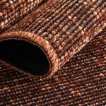 Space Teppich Grau – Waschbarer Baumwoll-Chenille Kurzflor – Bild 17