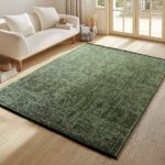 Space Teppich Grau – Waschbarer Baumwoll-Chenille Kurzflor – Bild 19