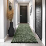 Space Teppich Grau – Waschbarer Baumwoll-Chenille Kurzflor – Bild 20