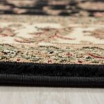 Orientteppich Gold Schwarz | Klassischer Teppich fürs Wohnzimmer – Bild 6