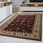 Orientteppich Rot Gold | Klassischer Teppich fürs Wohnzimmer – Bild 2