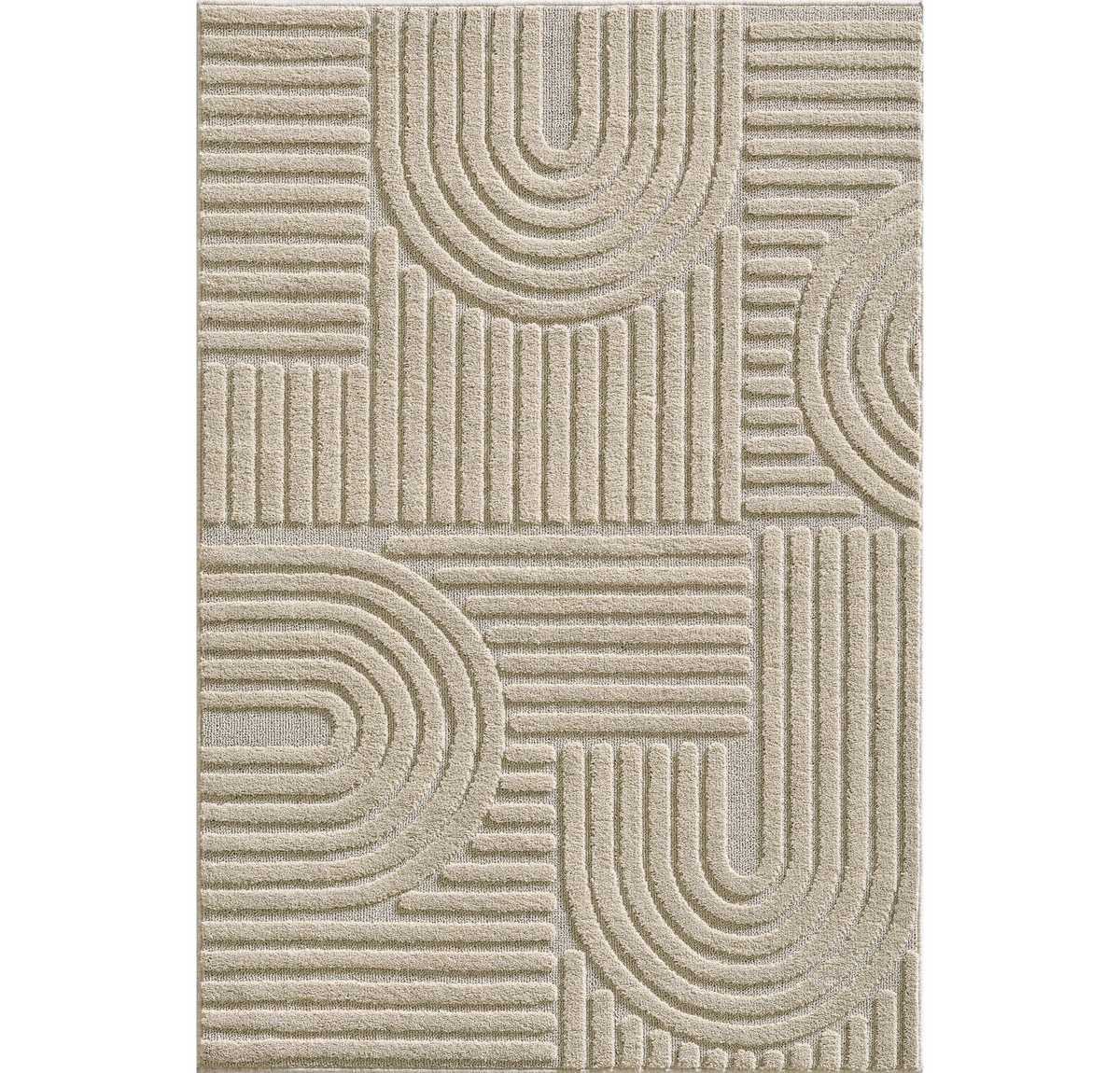 1121-Beige-1-Front ART Kollektion Moderner Teppich Beige | 1121 – Bild 1