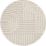 ART Kollektion Moderner Teppich Creme | 1121 – Bild 3