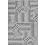 ART Kollektion Moderner Teppich Silber | 1121