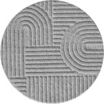 ART Kollektion Moderner Teppich Silber | 1121 – Bild 3