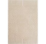 ART Kollektion Moderner Teppich Creme | 1122