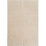 ART Kollektion Moderner Teppich Creme | 1122