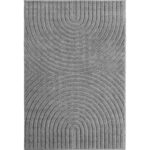 ART Kollektion Moderner Teppich Silber | 1122