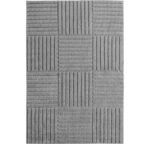 ART Kollektion Moderner Teppich Silber | 1123