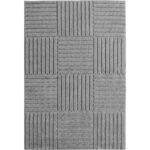 ART Kollektion Moderner Teppich Silber | 1123