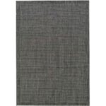 Indoor Outdoor Teppich Giza 1410 Black – Modern & Pflegeleicht