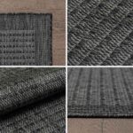 Indoor Outdoor Teppich Giza 1410 Black – Modern & Pflegeleicht – Bild 3