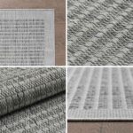 Indoor Outdoor Teppich Giza 1410 Grey – Modern, Pflegeleicht & Wetterfest – Bild 3