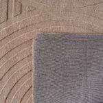 Pompei 1611 Beige – strukturierte Mikrofaser-Oberfläche