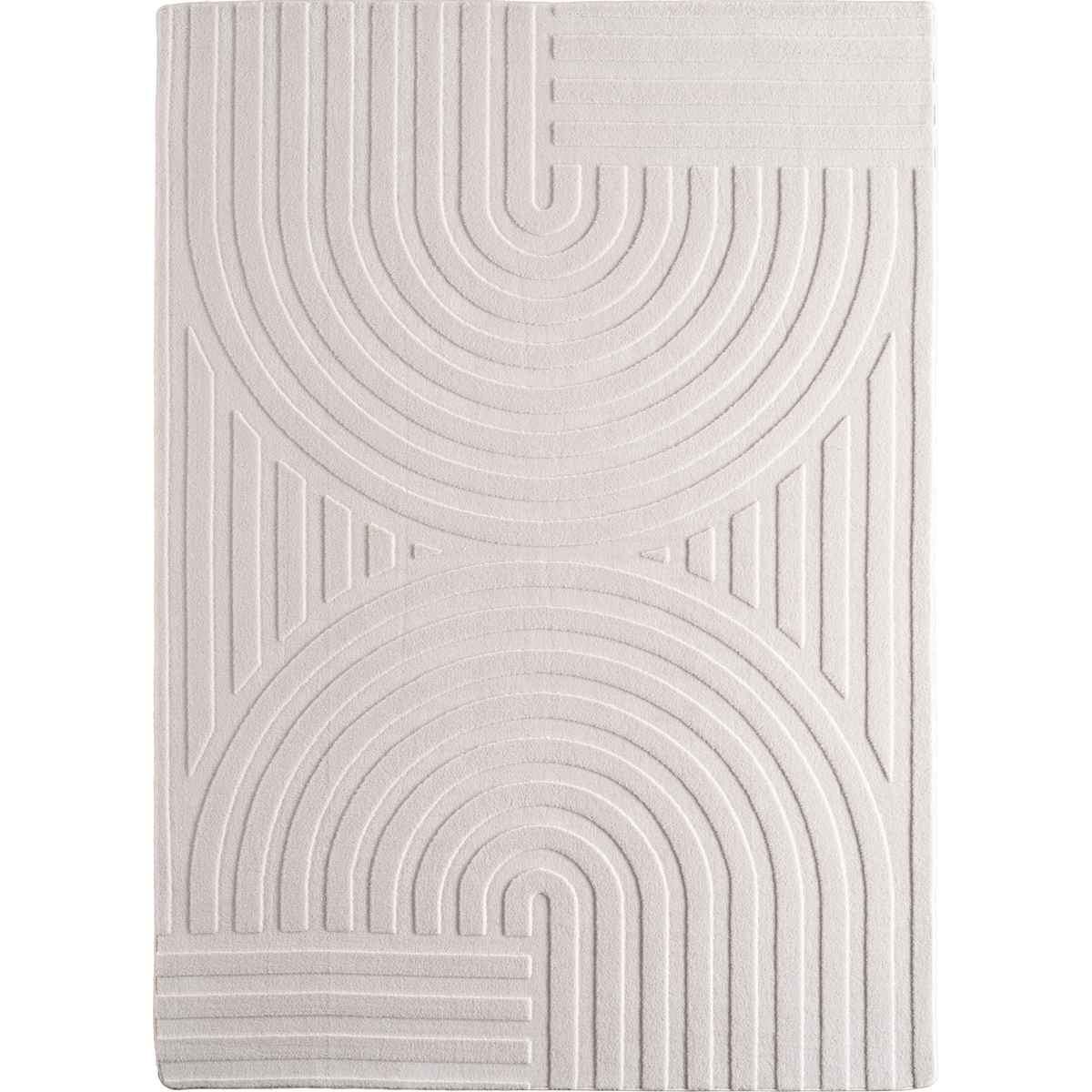 1611-Cream-1-Front Pompei 1611 Cream – geometrisches Bogen-Relief