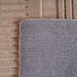 Pompei 1612 Beige – strukturierte weiche Mikrofaser-Oberfläche