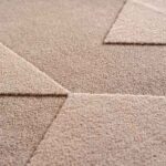 Pompei 1613 Beige – geometrisches Relief-Design