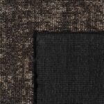 Space Teppich Braun – Waschbarer Baumwoll-Chenille Kurzflor – Bild 7