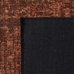 Space Teppich Kupfer – Waschbarer Baumwoll-Chenille Kurzflor – Bild 7