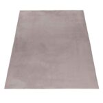 Pouffy Hochflor Teppich Beige – Weich & Flauschig – Bild 2
