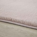 Pouffy Hochflor Teppich Beige – Weich & Flauschig – Bild 3