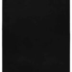 Pouffy Hochflor Teppich Schwarz – Weich & Flauschig